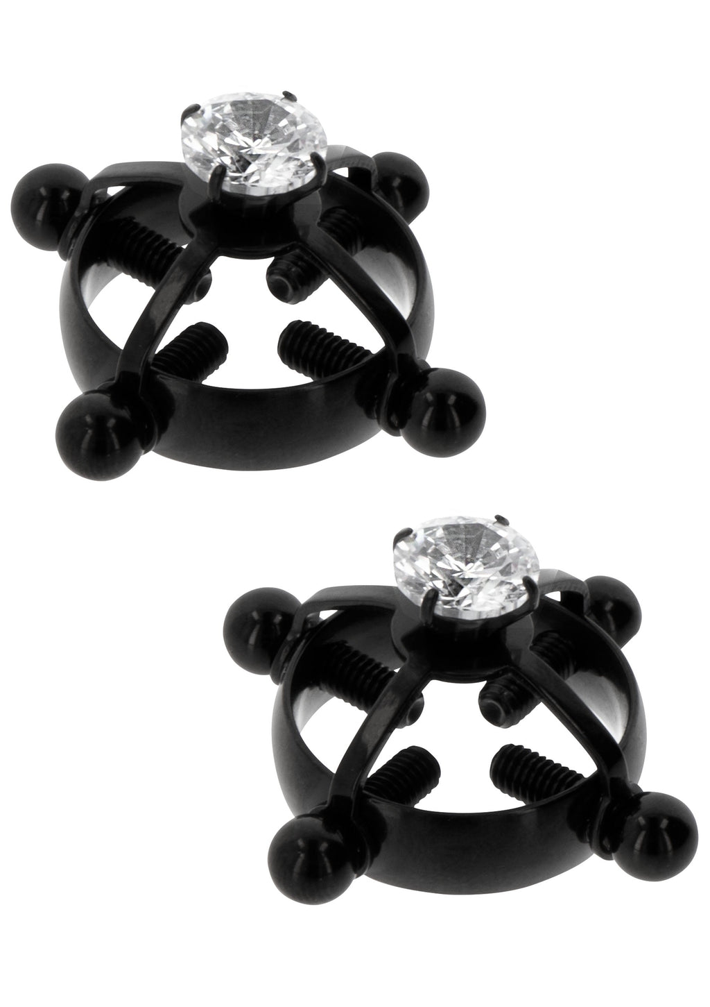 Black divine cross clamps