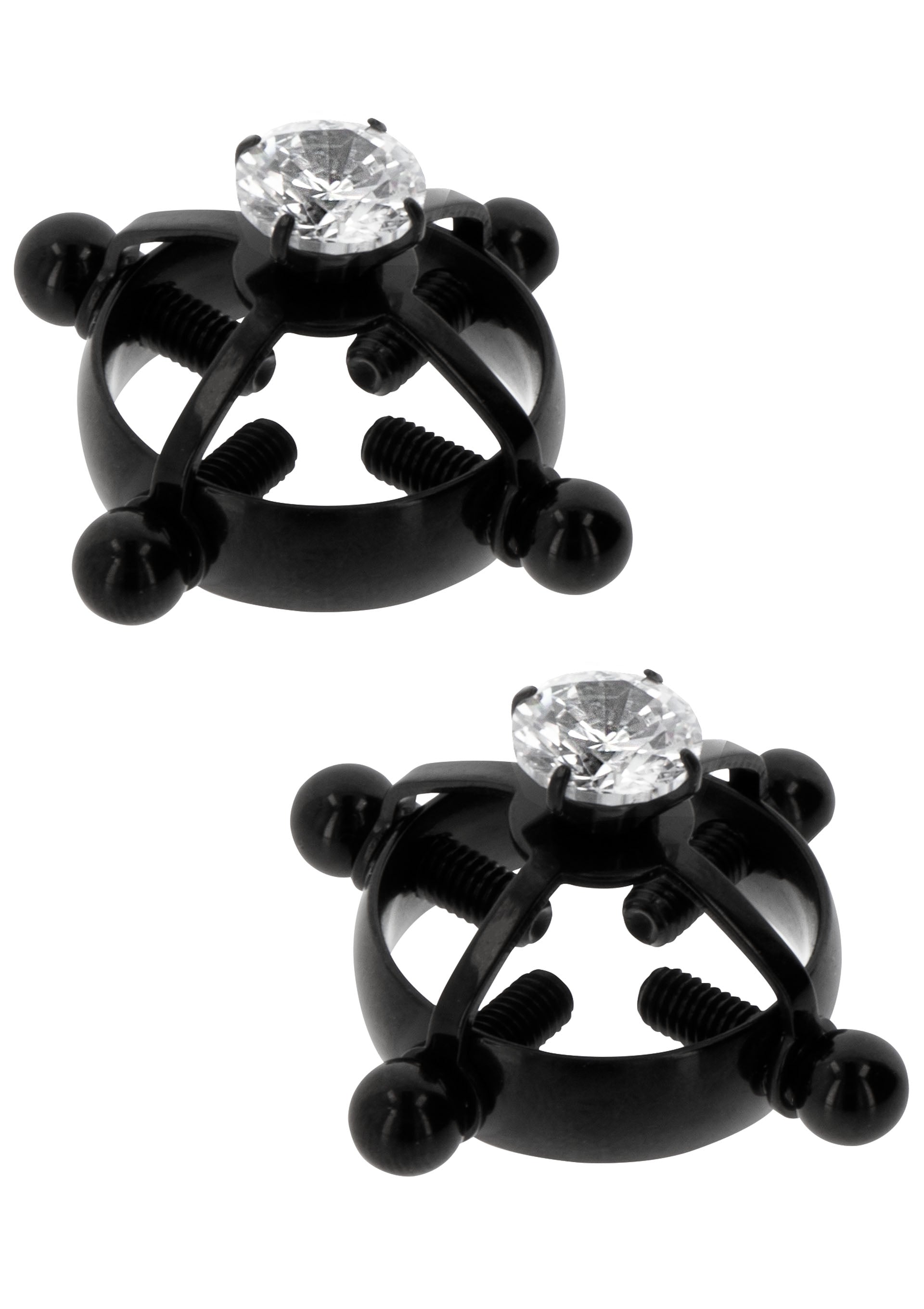 Black divine cross clamps