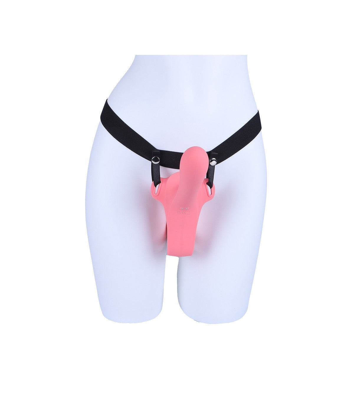 TWINY STRAP-ON DOPPIO VIBRATORE IN SILICONE LIQUIDO USB