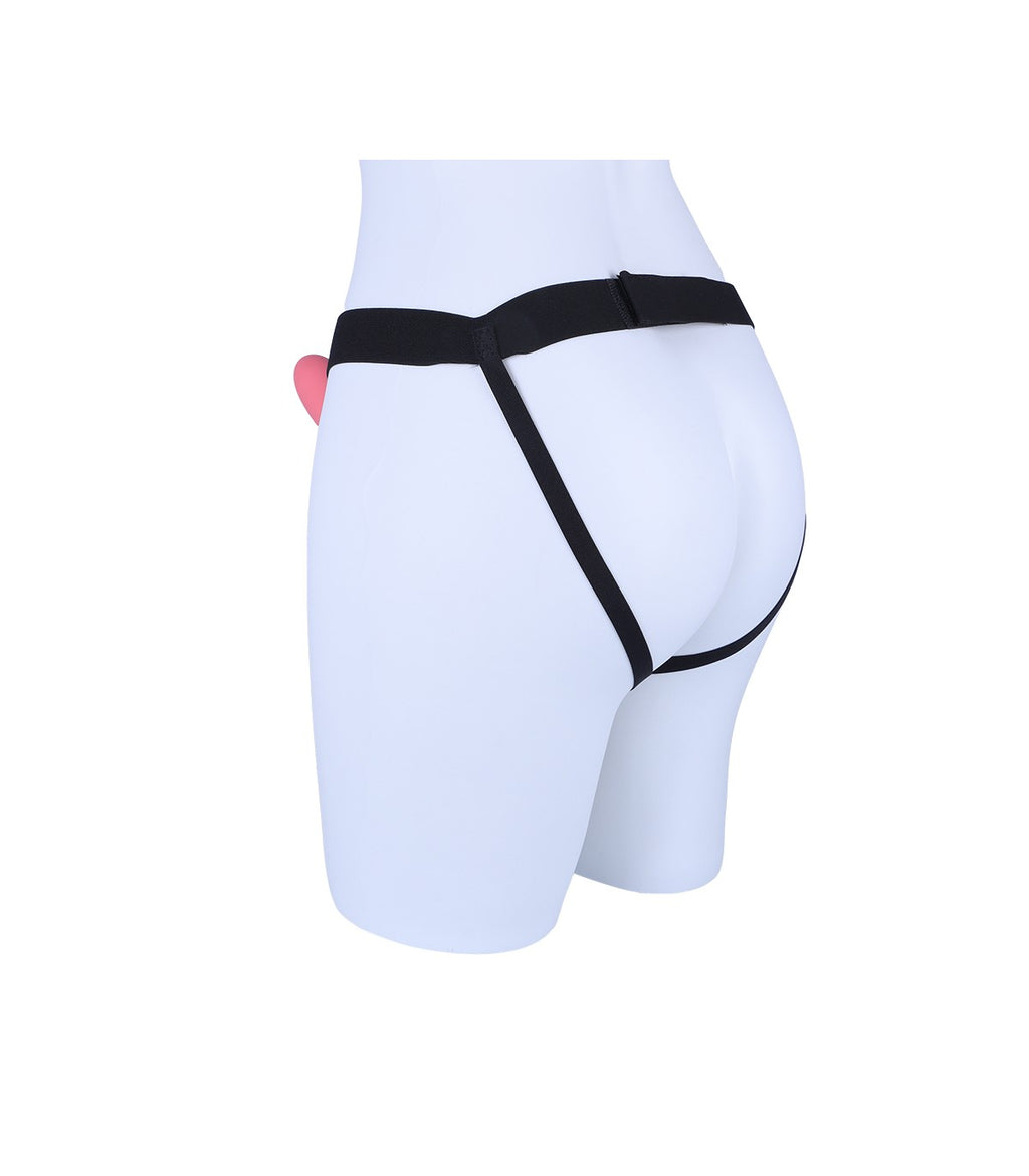TWINY STRAP-ON DOPPIO VIBRATORE IN SILICONE LIQUIDO USB