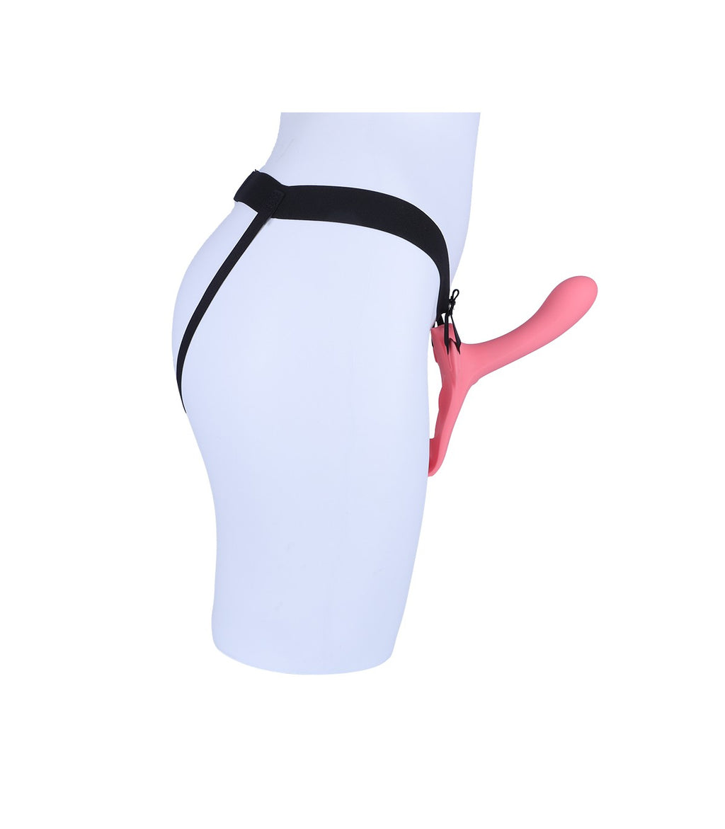 TWINY STRAP-ON DOPPIO VIBRATORE IN SILICONE LIQUIDO USB