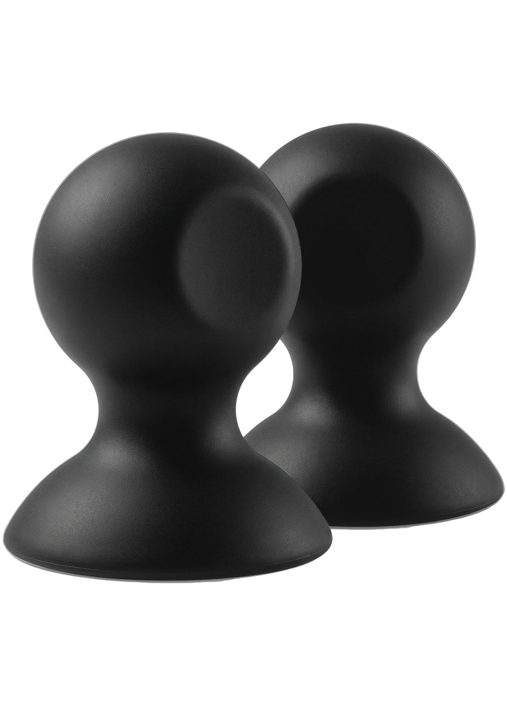 Ventose per capezzoli in silicone nere L