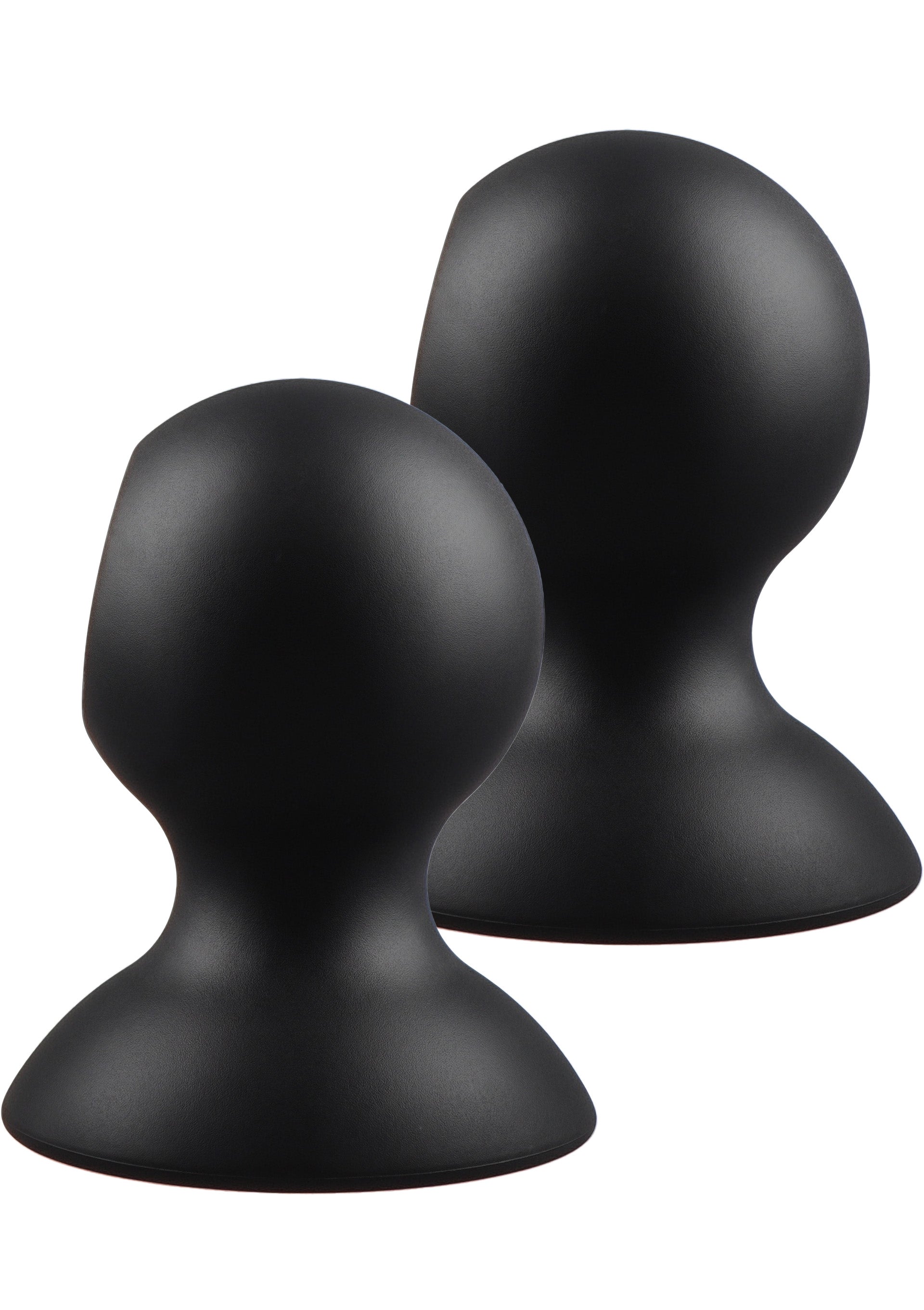 Ventose per capezzoli in silicone nere L
