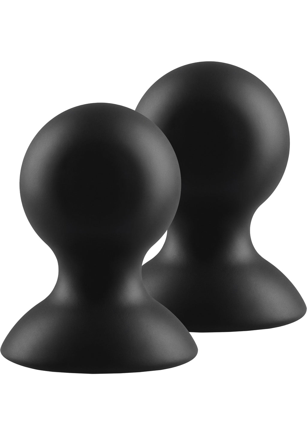 Ventose per capezzoli in silicone nere L
