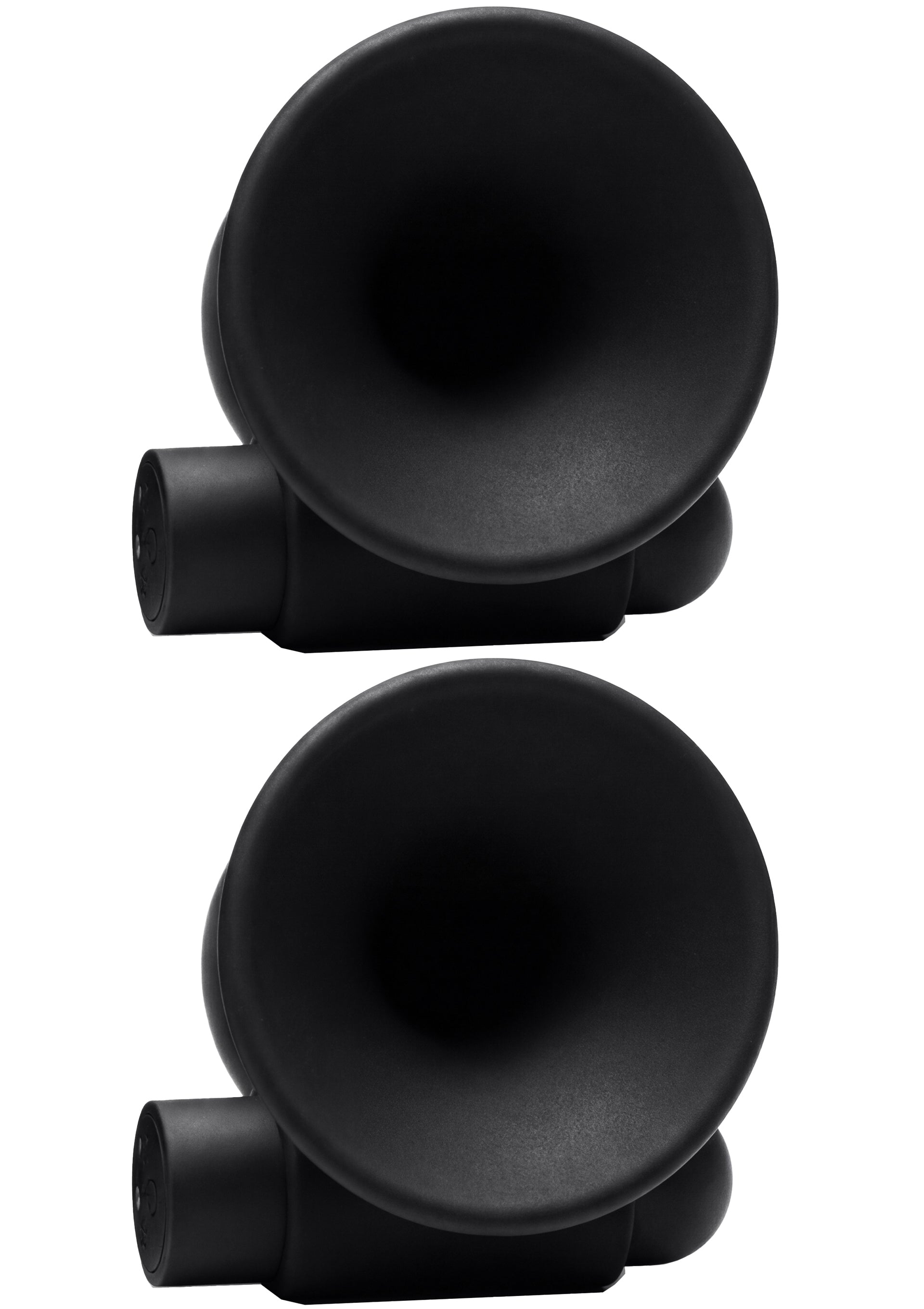 Rechargeable Nipple Vibrators, Black