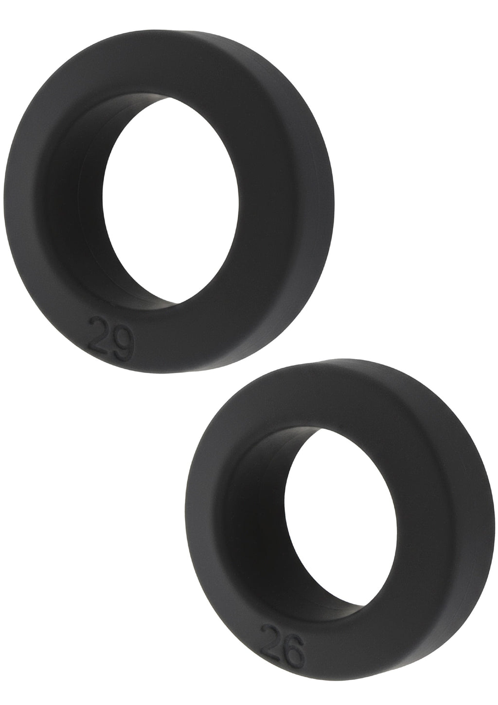 Double Stackers C-Ring, set 2 pezzi M nero