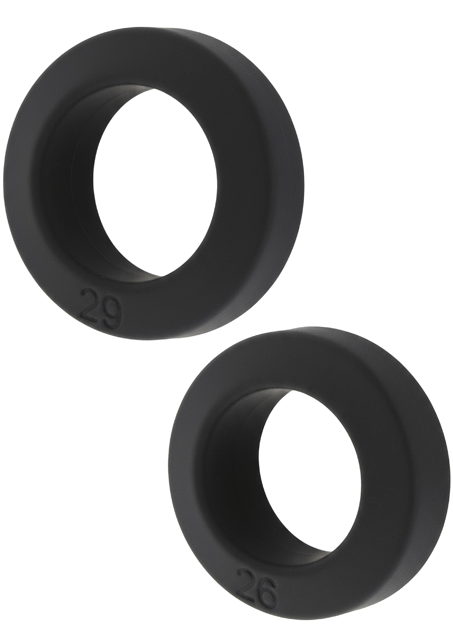 Double Stackers C-Ring, set 2 pezzi M nero