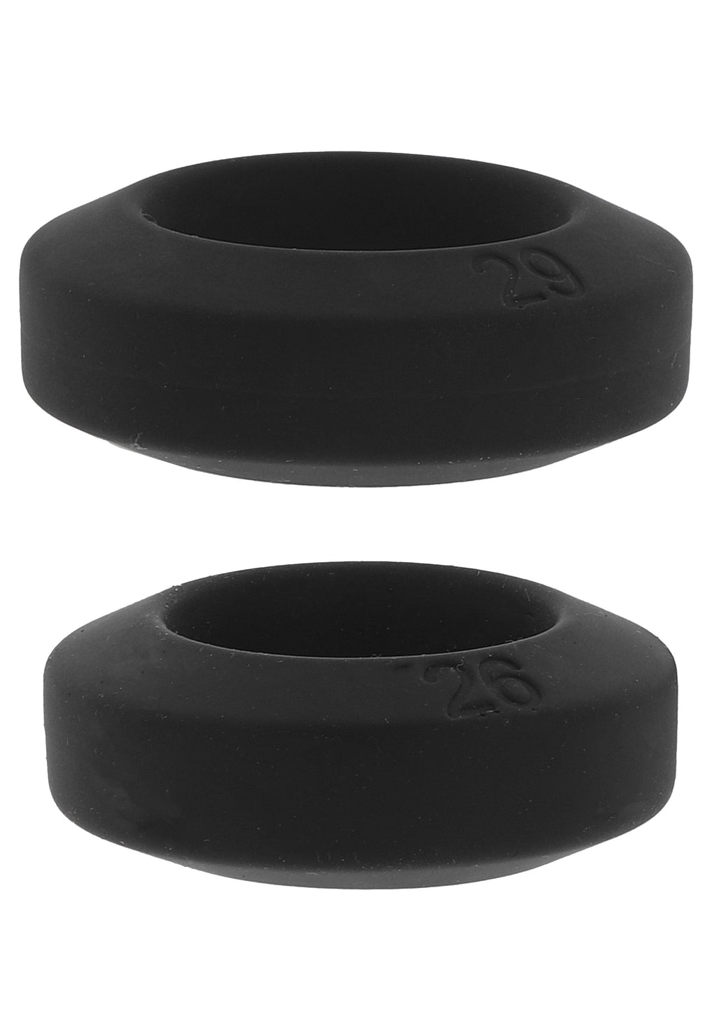 Double Stackers C-Ring, set 2 pezzi M nero