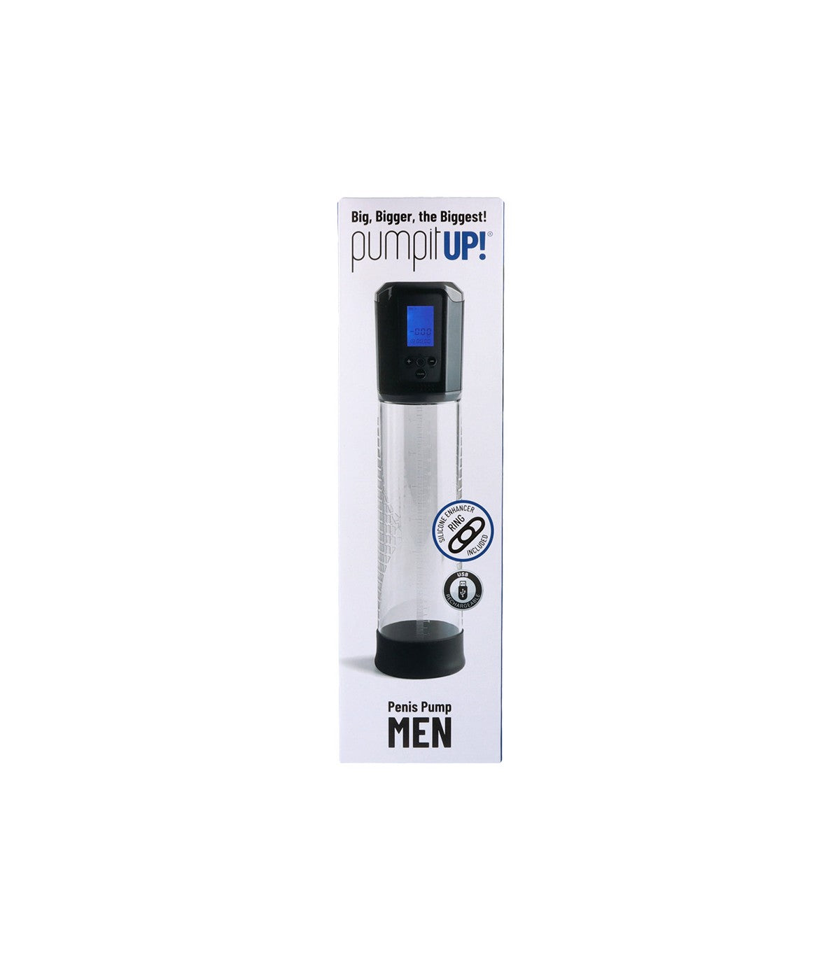 AUTOMATIC PENIS PUMP WITH USB BLACK DISPLAY