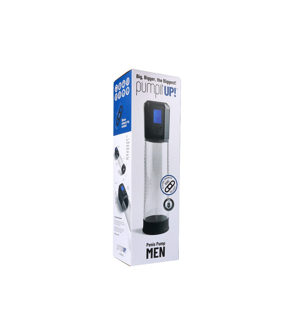 AUTOMATIC PENIS PUMP WITH USB BLACK DISPLAY