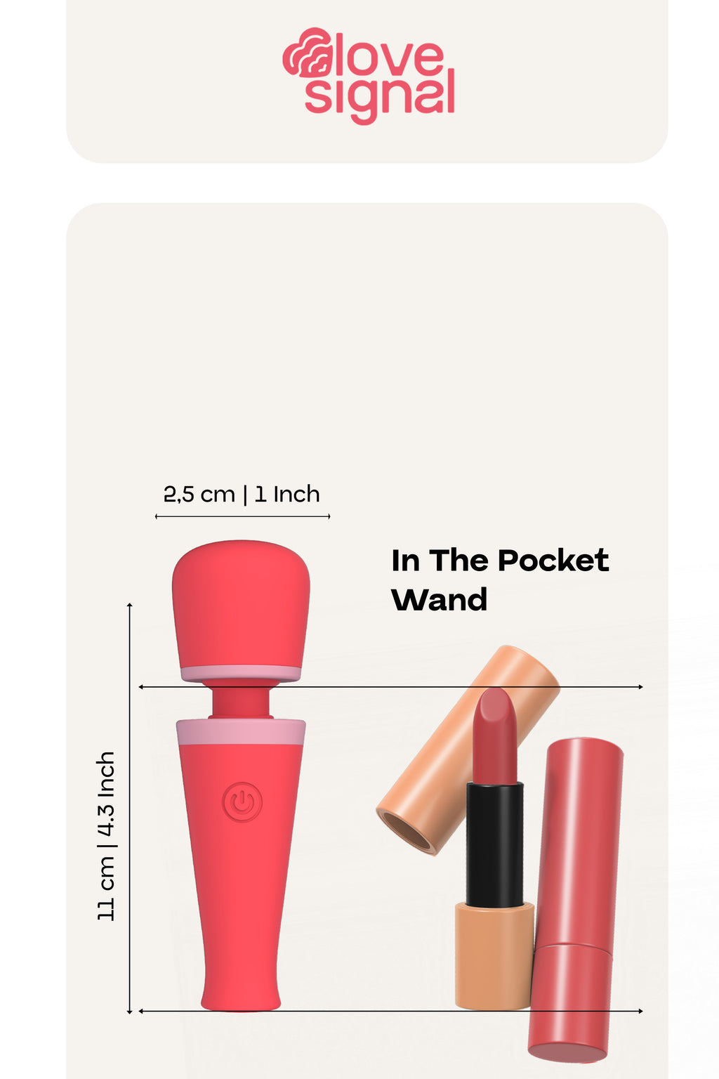 A LOVE SIGNAL IN THE POCKET WAND