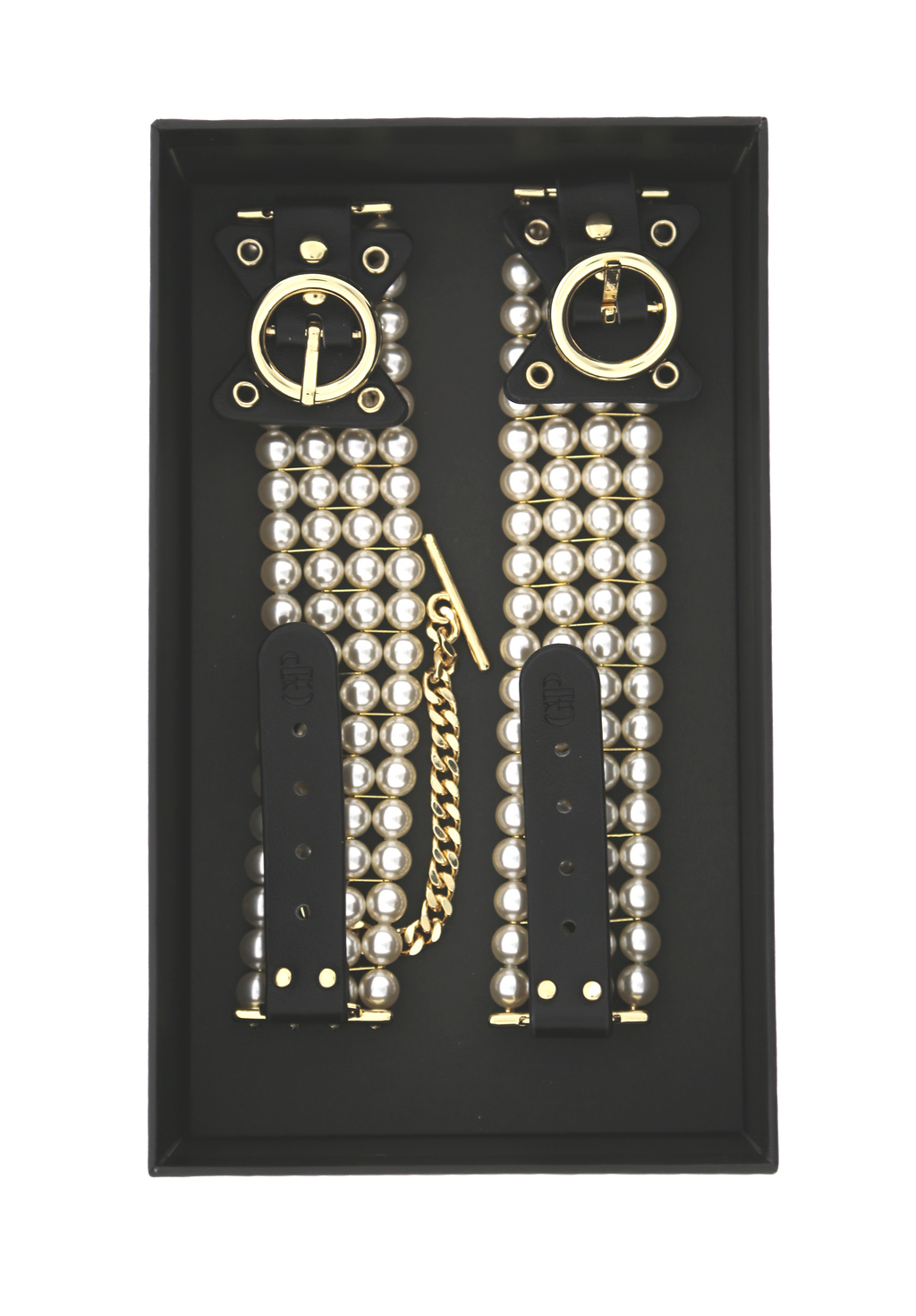 GUILTY PLEASURE BALLROOM ANKLE SLEEVES WITH PEARLS