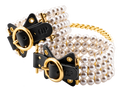 GUILTY PLEASURE BALLROOM ANKLE SLEEVES WITH PEARLS