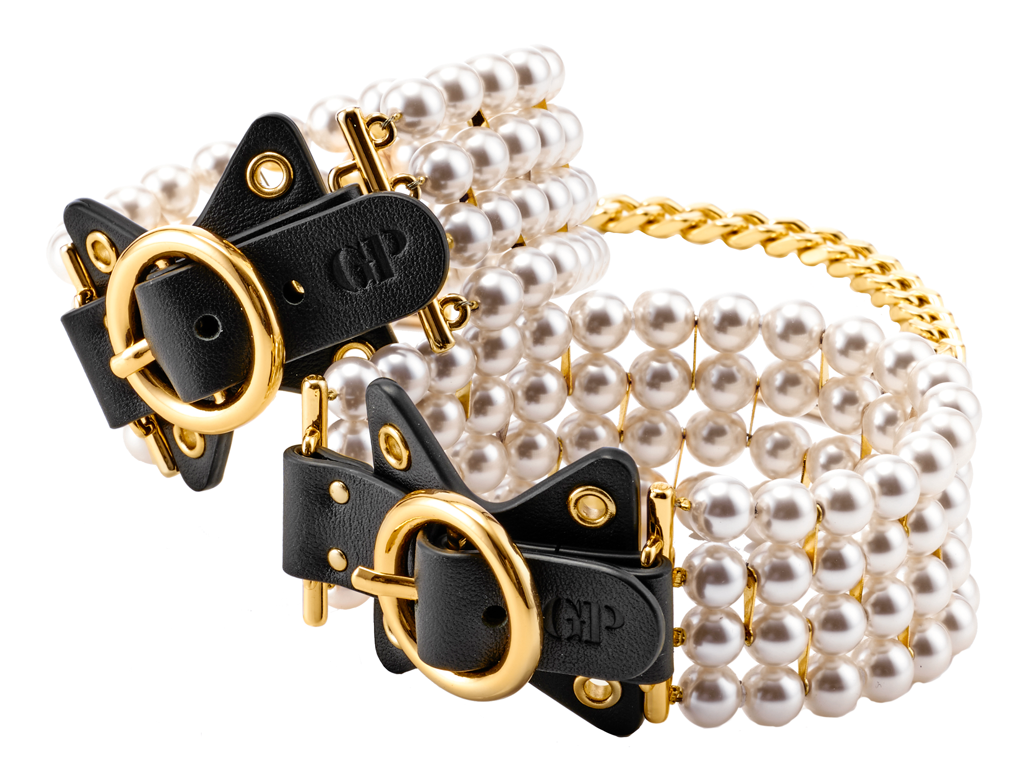 GUILTY PLEASURE BALLROOM ANKLE SLEEVES WITH PEARLS