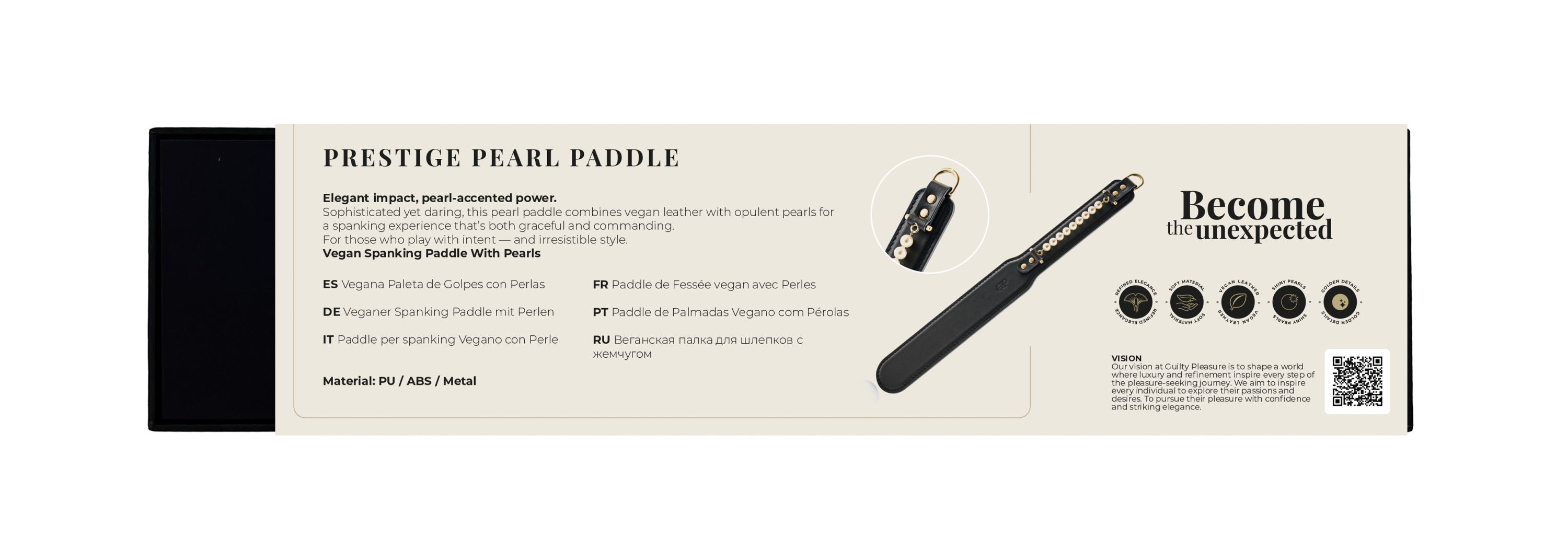 PAGAIA PRESTIGE IN PERLA "GUILTY PLEASURE"