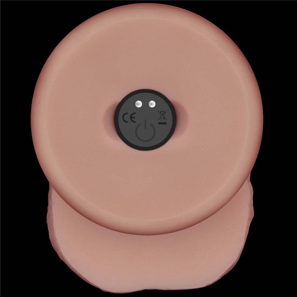 Dildo vibrante scorrevole in silicone Pro II da 8,5 pollici