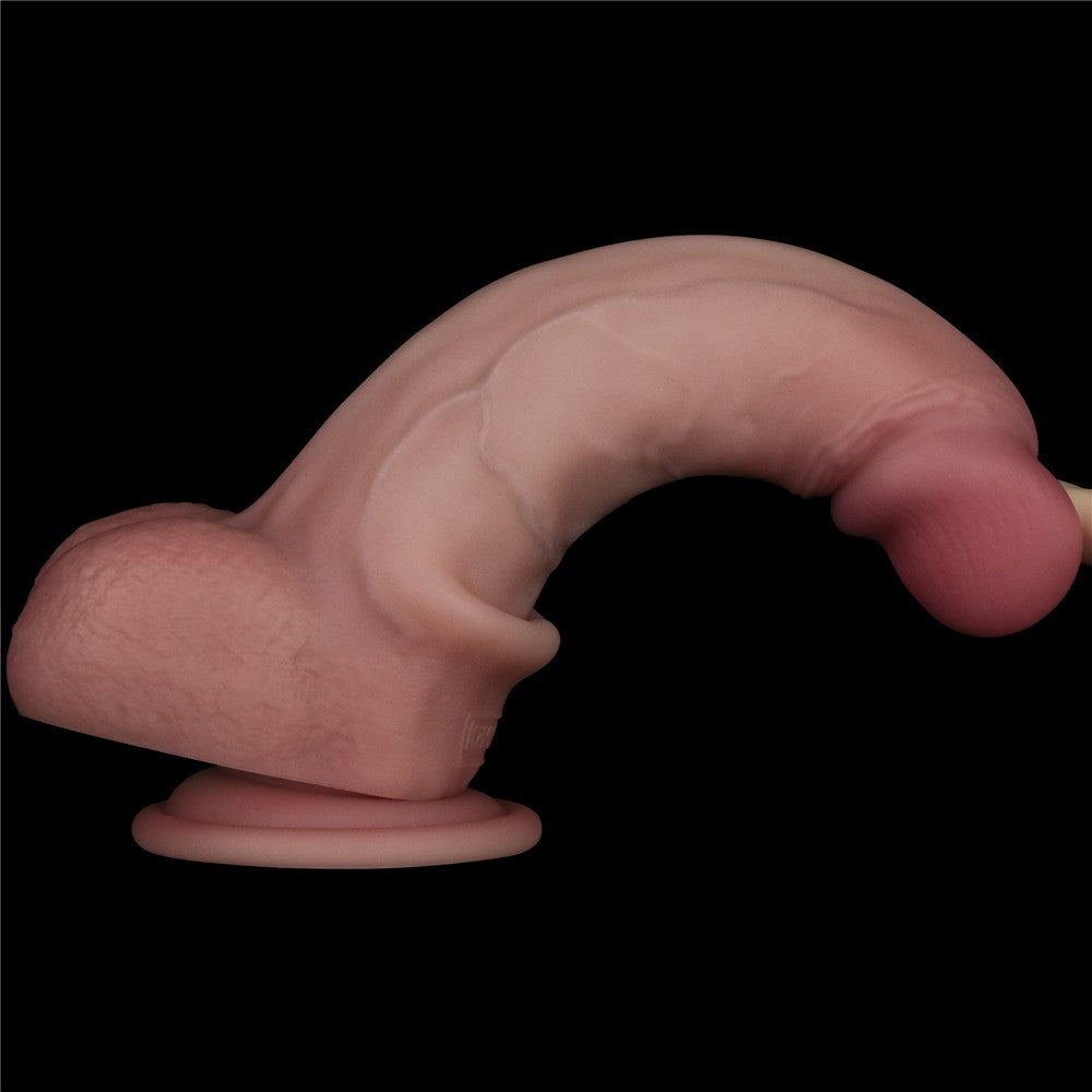 Dildo vibrante scorrevole in silicone Pro II da 8"