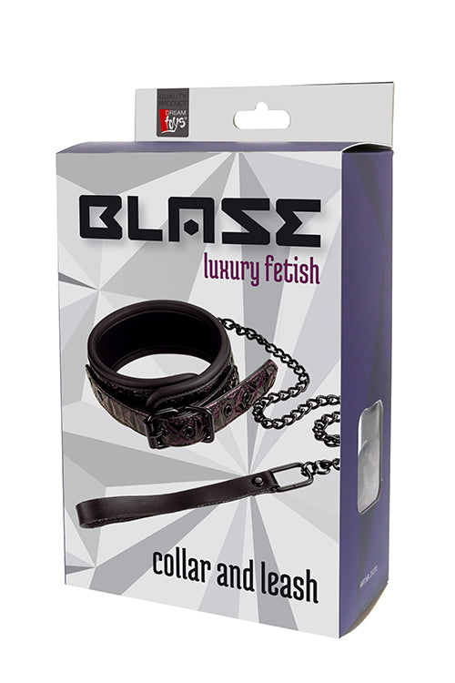 BLAZE PURPLE COLLAR AND LEASH