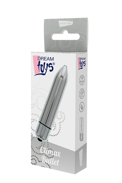 ESSENTIALS PROIETTILE CLIMAX SILICONE A 10 VELOCITÀ