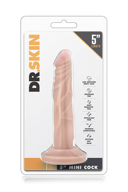 DR. SKIN MINI FALLO COLORE CARNE DA 5 POLLICI