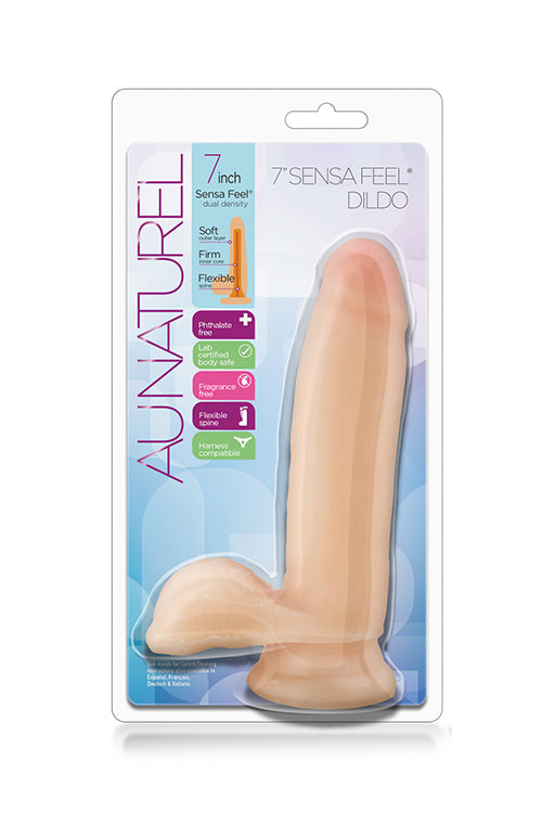 DILDO SENSA FEEL 7 POLLICI NATURALE BEIGE