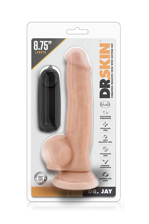 DR. SKIN DR. JAY 8.75 VIBRATING PENIS