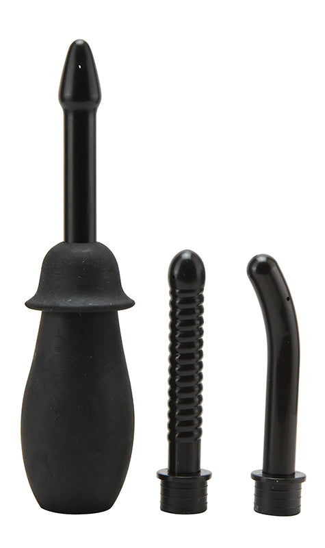 BLACK UNISEX SHOWER