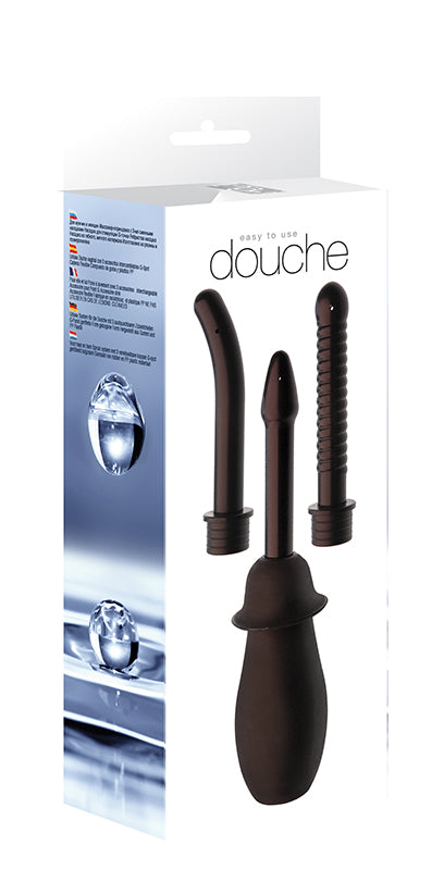 BLACK UNISEX SHOWER