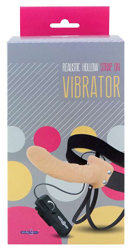 REALISTIC DILDO WITH 8 INCH STRAP-ON