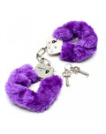 Rimba - Manette della polizia con pelliccia viola