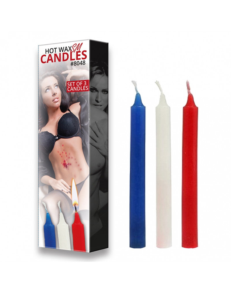 Rimba - Candele SM Cera Calda 3 pz.
