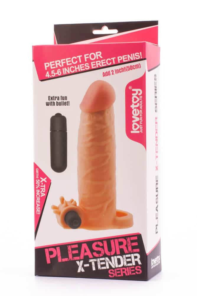 Pleasure X-Tender n. 1 manicotto vibrante per pene