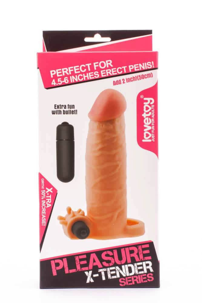 Pleasure X-Tender n. 1 manicotto vibrante per pene