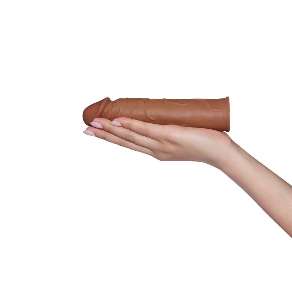 Pleasure X-Tender Brown Penis Sleeve 1