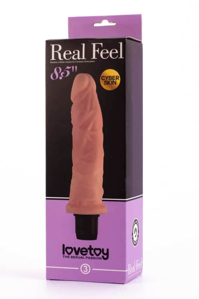 Vibratore in cyberskin Real Feel da 7,5''