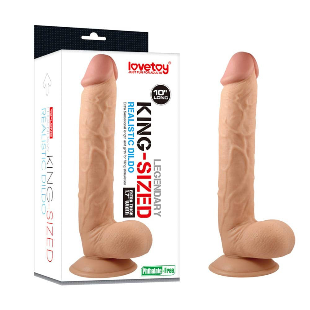 Dildo realistico leggendario da 10 pollici a grandezza naturale