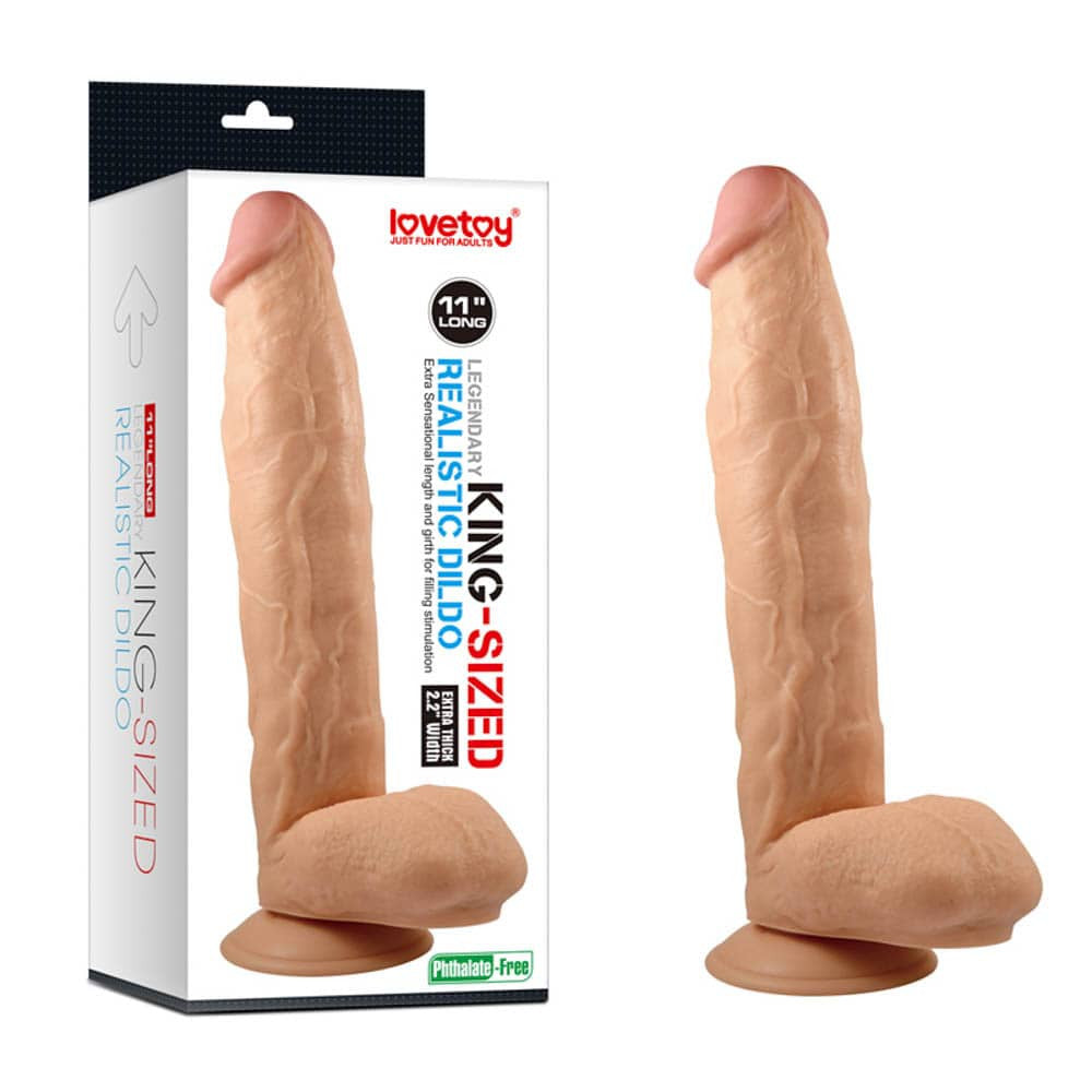 Legendary King-Size Realistic 11-inch Dildo