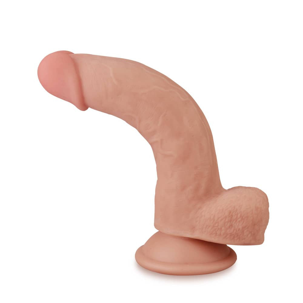 Dildo doppio strato con pelle scorrevole da 8 pollici