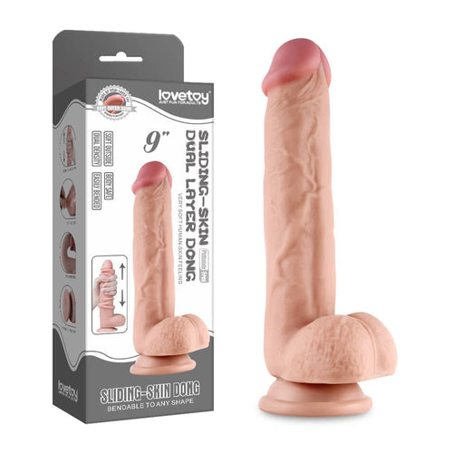 Pelle a scorrimento 9.0'' con doppio strato Dong Flesh