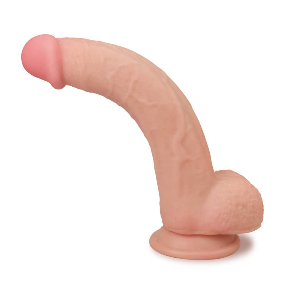 8.5" Soft skin-effect dildo