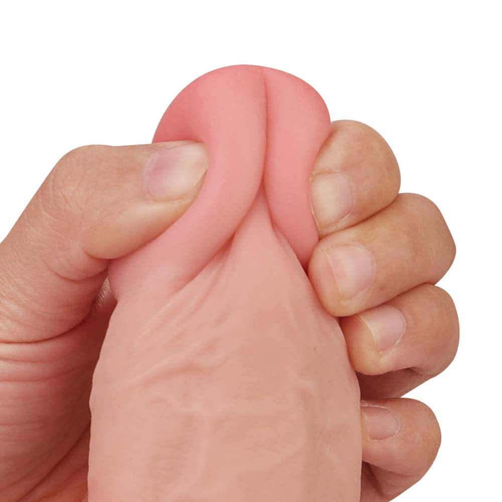8.5" Soft skin-effect dildo