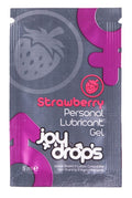 Strawberry lubricant gel - 5 ml sachet
