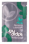 Mint-flavored lubricating gel - 5ml sachet