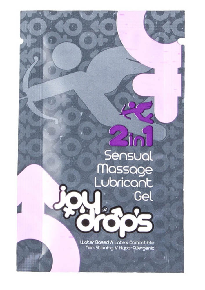 Sensual 2-in-1 massage gel - 5ml sachet