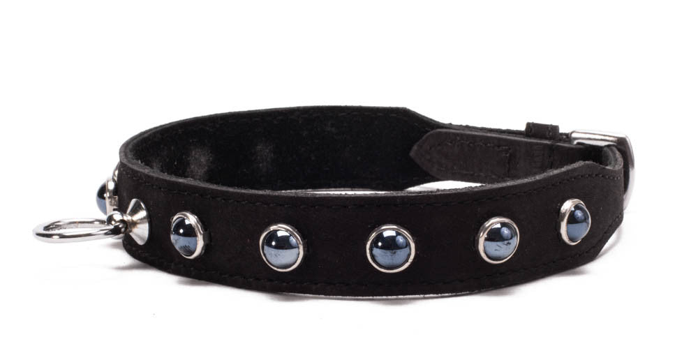 Black octane crystal collar