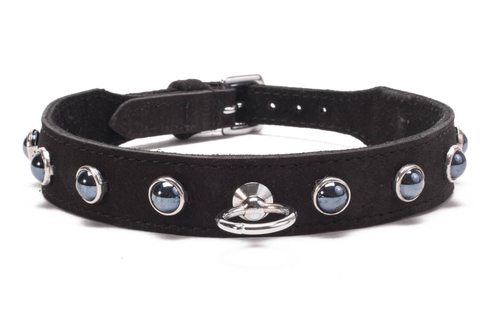 Black octane crystal collar