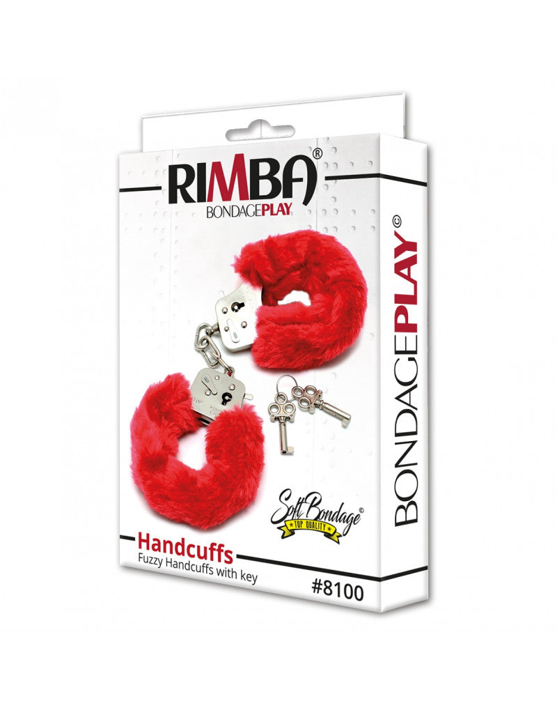Rimba - Manette in Pelliccia Rossa