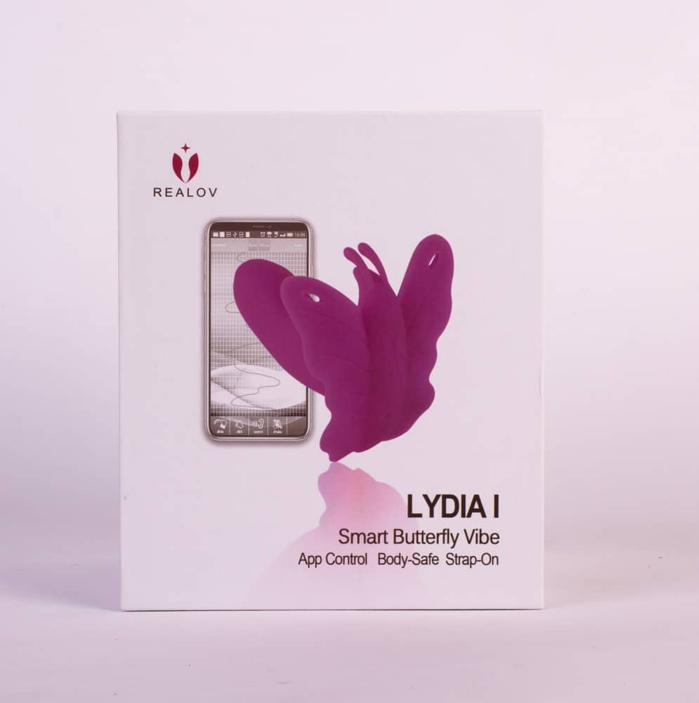 Realov - Lydia I Vibrazione intelligente a farfalla Viola