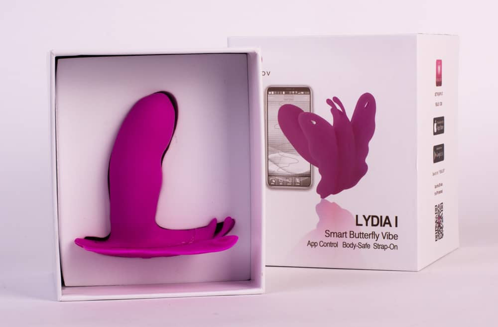Realov - Lydia I Vibrazione intelligente a farfalla Viola