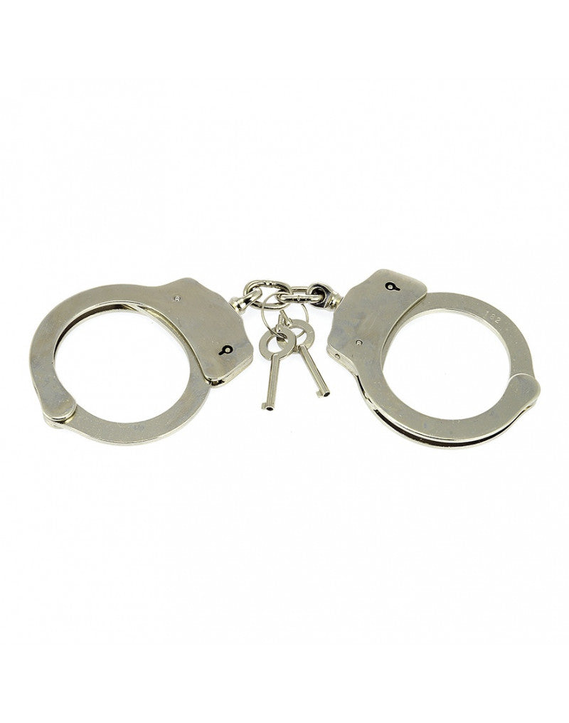 Rimba - Manette in metallo per polizia, extra pesanti